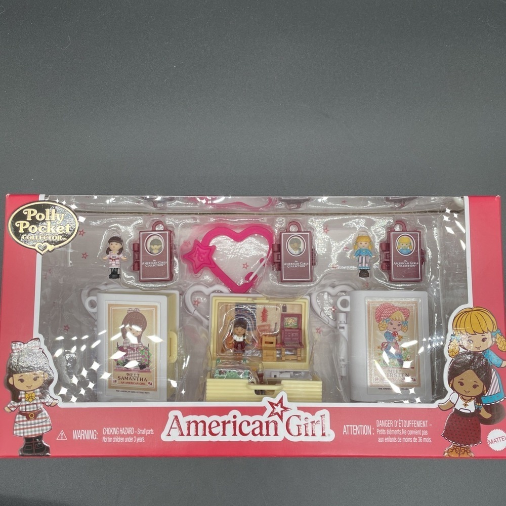 American Girl Polly Pocket Collab NEW 2026 SOLD OUT Kirsten Samantha Josefina